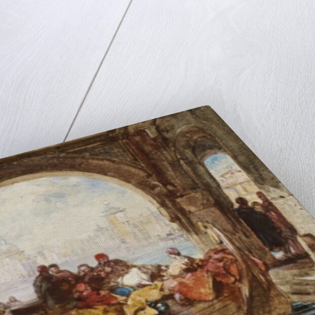 The Doge's Watergate at Venice, c.1830 by George Cattermole