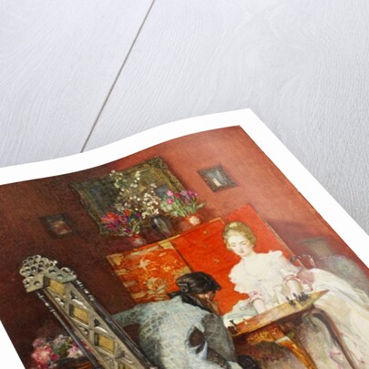 The Chess Players, or Black to Move, 1920 by Joseph Walter West