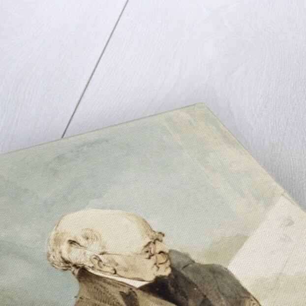 Mr Taylor, Hayman's pupil, in the Print Room of the British Museum, c.1820 by John Thomas Smith