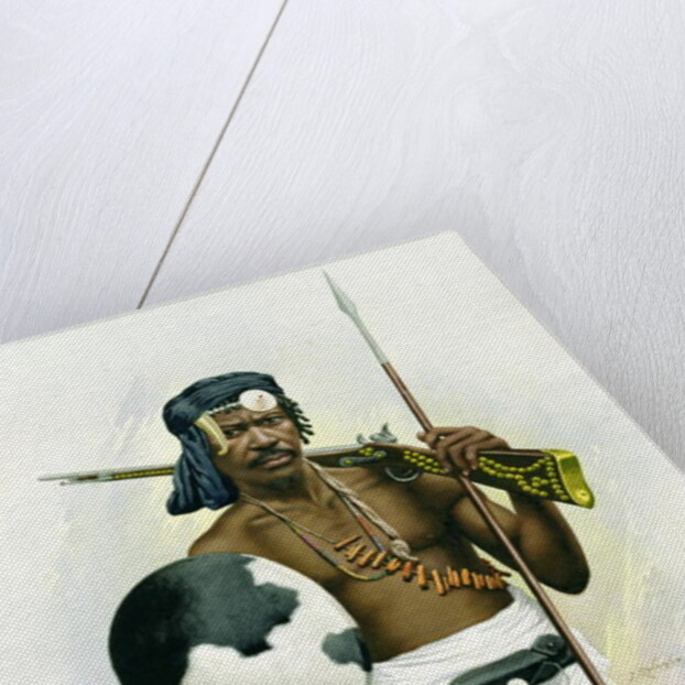 Sakalava Warrior by F. Ralambo