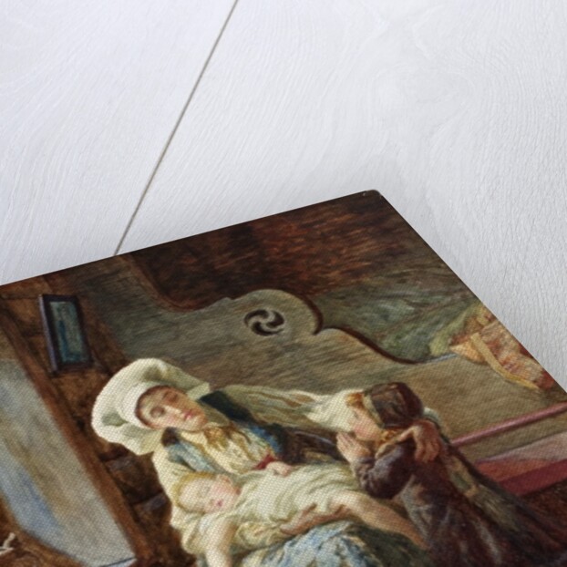 Evening in a Norwegian Home, 1882 by Catharine Adelaide Sparkes