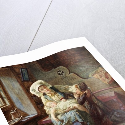 Evening in a Norwegian Home, 1882 by Catharine Adelaide Sparkes