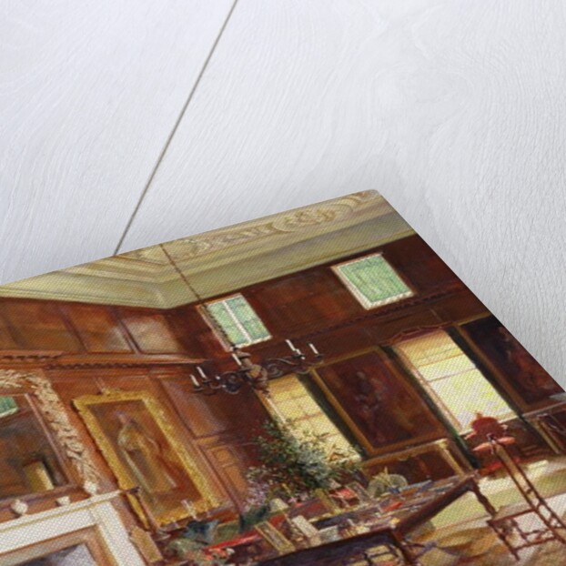 Interior of the State Room, Governor's House, Royal Hospital, Chelsea, 1922 by George Percy Jacomb-Hood