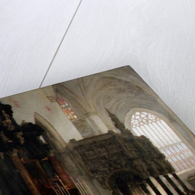 The Shrine of St. Gomar at Lierre, Belgium, 1849 by David Roberts