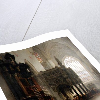 The Shrine of St. Gomar at Lierre, Belgium, 1849 by David Roberts