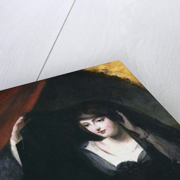 Olivia Raising her Veil, 1849 by Charles Robert Leslie