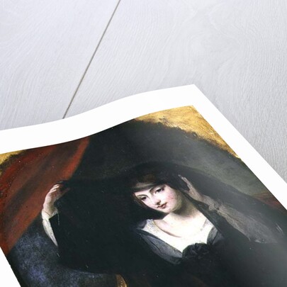 Olivia Raising her Veil, 1849 by Charles Robert Leslie