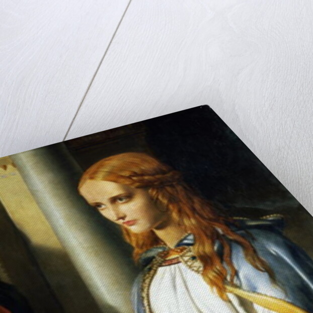 Cordelia Disinherited, 1850 by John Rogers Herbert