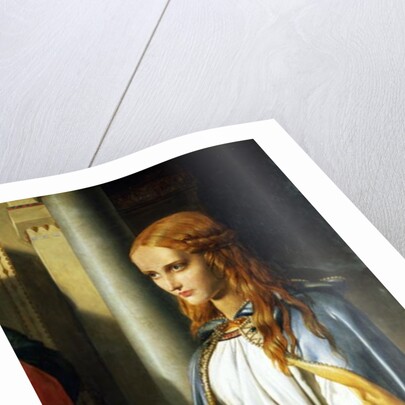 Cordelia Disinherited, 1850 by John Rogers Herbert