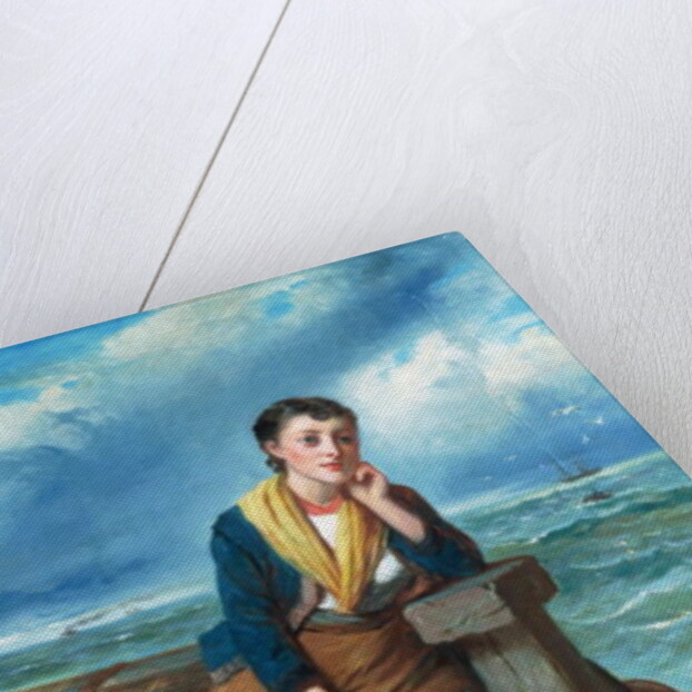 The Emigrant, c.1860 by Edward Charles Barnes