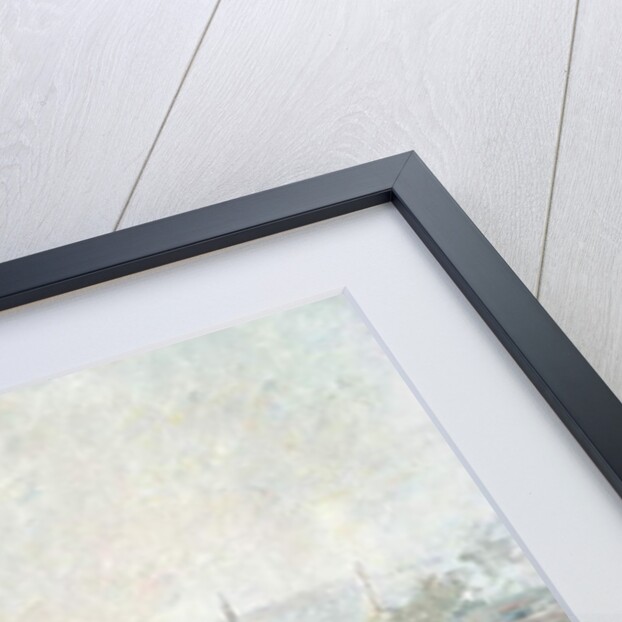 Misty Morning, Rouen, 1896 by Camille Pissarro