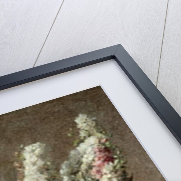 Roses and Larkspur, 1885 by Ignace Henri Jean Fantin-Latour