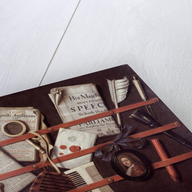 Letter Rack, c.1676 by Edwaert Colyer or Collier