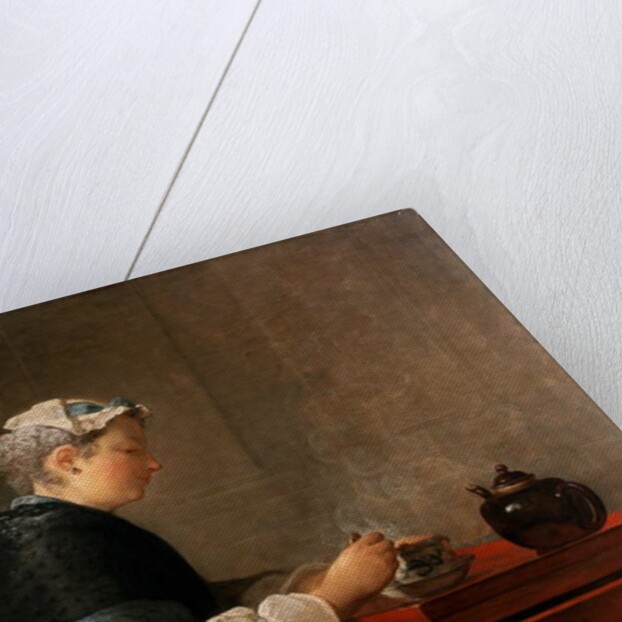 A Lady Taking Tea, 1735 by Jean-Baptiste Simeon Chardin