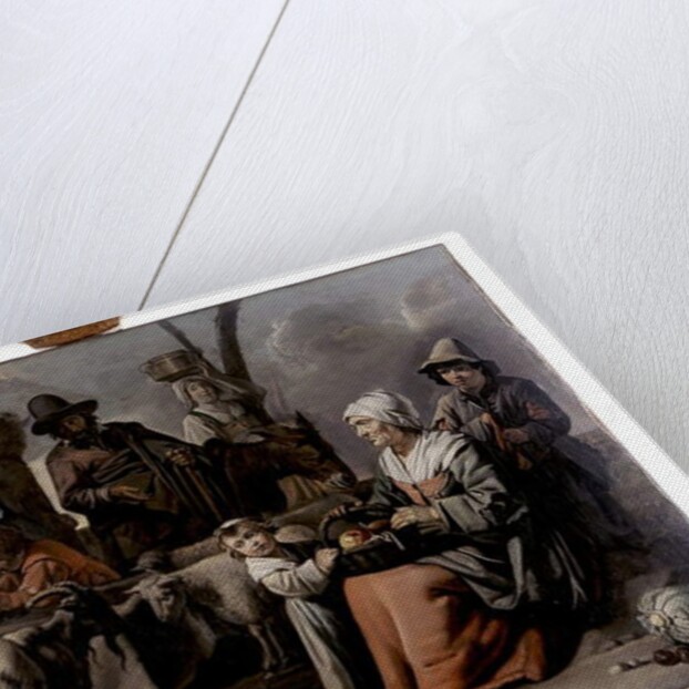 Peasant Family at a Well by Le Nain Brothers