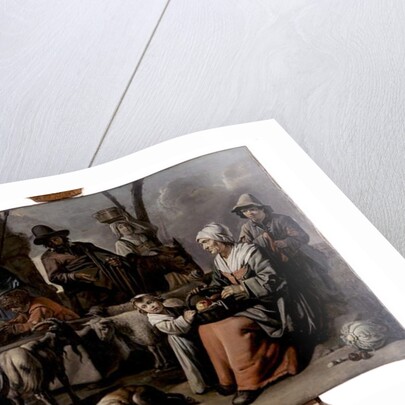 Peasant Family at a Well by Le Nain Brothers