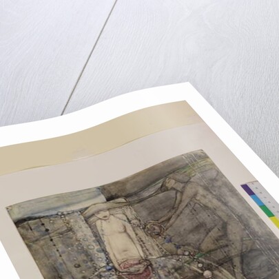 Man Makes the Beads of Life but Woman Must Thread Them, c.1912-15 by Frances Macdonald