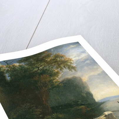 Landscape with Drover, c.1640s by Jan Asselijn