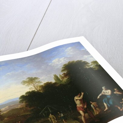 Classical figures in a Landscape, c.1630-50 by Cornelis van Poelenburgh or Poelenburch