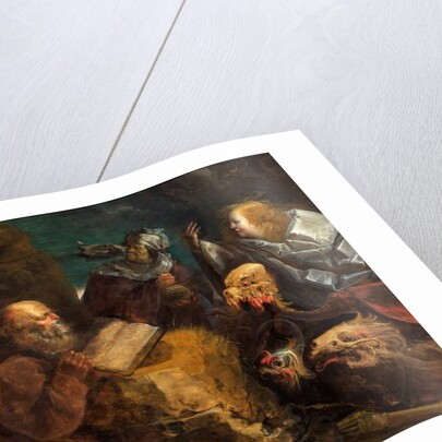 The Temptation of St. Anthony by Jan van de Venne