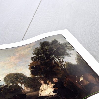 The Rev. Robert Carter Thelwall and Family, 1776 by George Stubbs