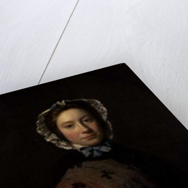 Rosamond Sargent, nee Chambers, 1749 by Allan Ramsay