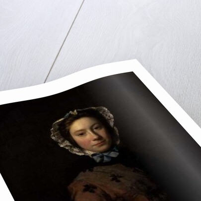 Rosamond Sargent, nee Chambers, 1749 by Allan Ramsay