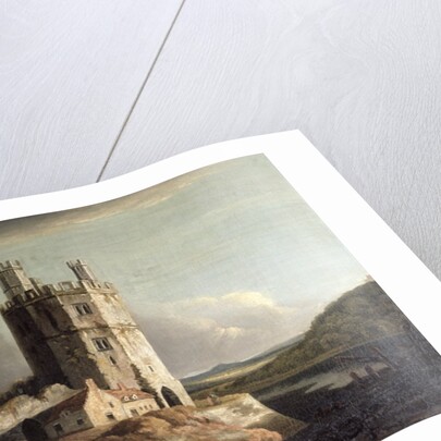 The Eagle Tower, Caernarvon Castle, 1802 by Benjamin Barker