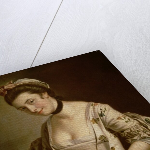 A Lady's Maid Soaping Linen by Henry Robert Morland