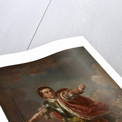 David Garrick as Gloucester in 'Richard III' by William Shakespeare, Drury Lane, 1759 by Francis Hayman