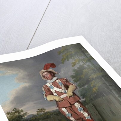 Thomas Collins as Slender in 'The Merry Wives of Windsor' by Shakespeare, Drury Lane, 1802 by Samuel de Wilde