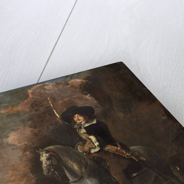 Cavalier on a Grey Horse, c.1660 by Abraham Pietersz. van Kalraet