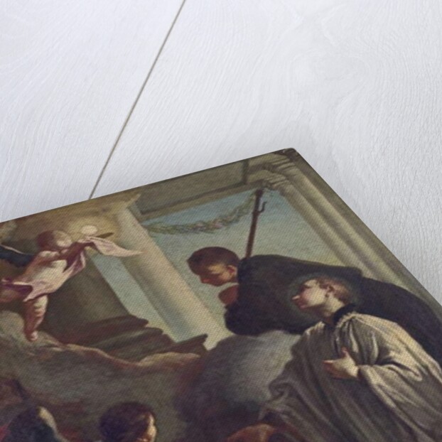 The Death of St Andrew Avellino by Giovanni Battista Piazzetta