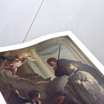 The Death of St Andrew Avellino by Giovanni Battista Piazzetta