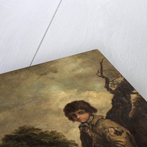 A Young Ballad Singer by Thomas Barker