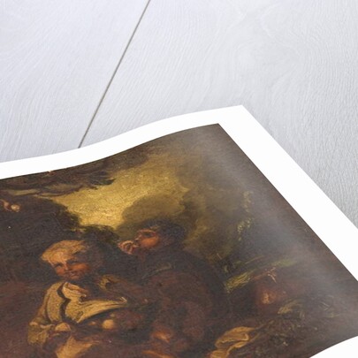 Boys stealing apples by Thomas Barker