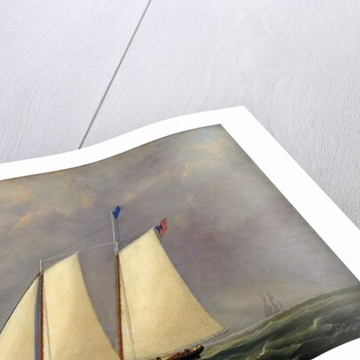 The Yacht 'America', 1851 by Arthur Wellington Fowles