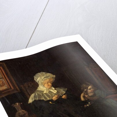 Charlotte Sargent with her grand-daughter Mary by English School