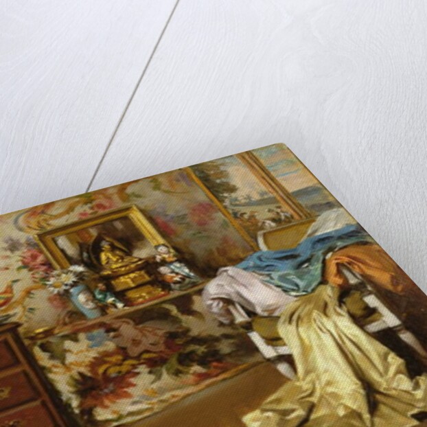 The Bedroom by Francois Alexandre Bonnardel