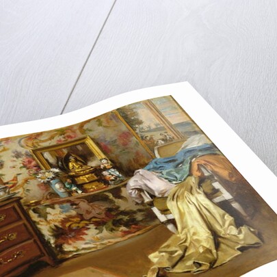 The Bedroom by Francois Alexandre Bonnardel