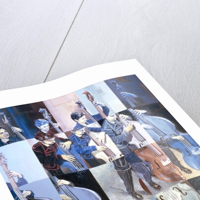 Paula Gardiner, Jazz Bassist, 1998 by Huw S. Parsons