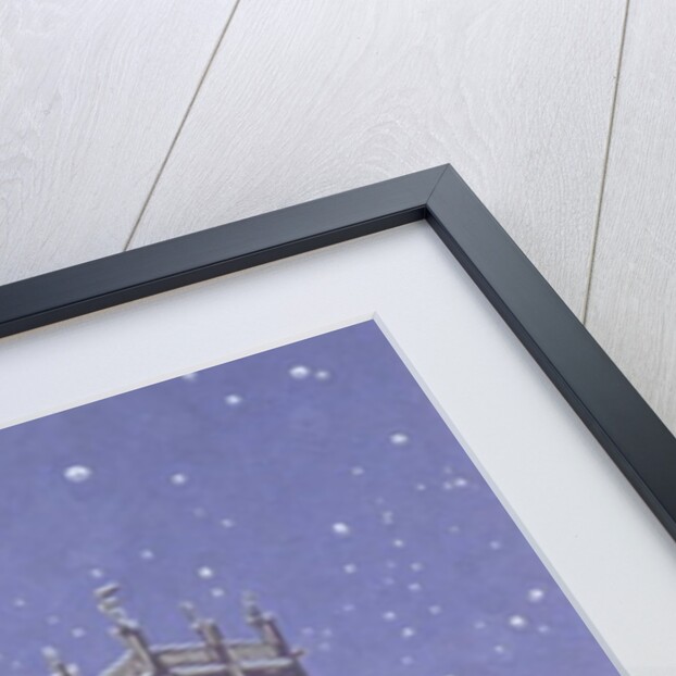 St. David's Cathedral in the Snow, 1996 by Huw S. Parsons