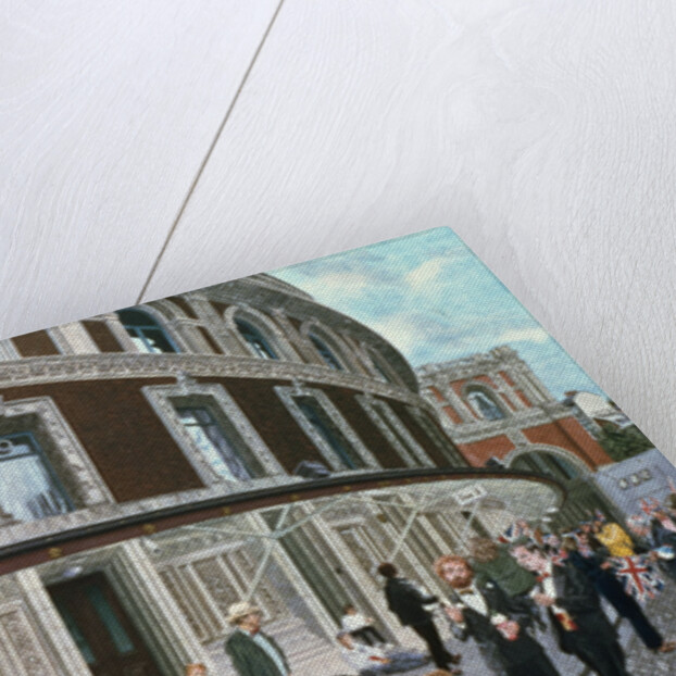 Promenaders at The Last Night, Royal Albert Hall by Huw S. Parsons