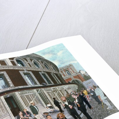 Promenaders at The Last Night, Royal Albert Hall by Huw S. Parsons
