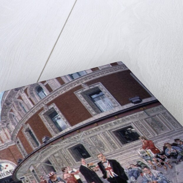 Promenaders at The Last Night, Royal Albert Hall, detail by Huw S. Parsons