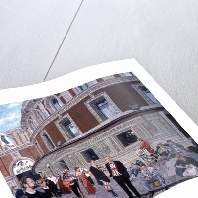 Promenaders at The Last Night, Royal Albert Hall, detail by Huw S. Parsons