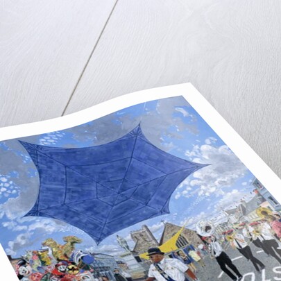 Marching Band, Brecon Jazz Festival, 1994 by Huw S. Parsons