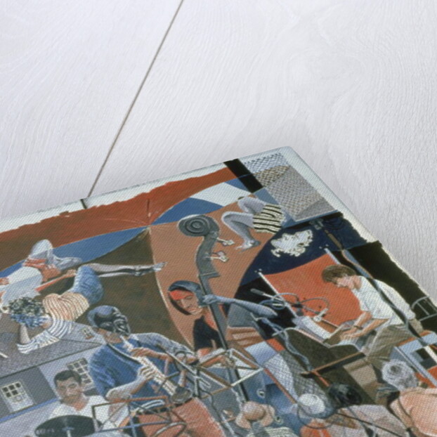 The Jazz Quartet, 1994 by Huw S. Parsons