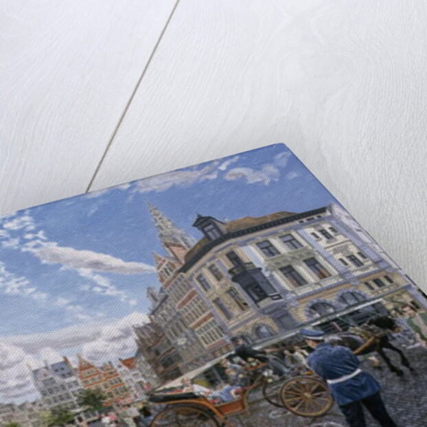 The Great Market Square in Antwerp, 1996 by Huw S. Parsons
