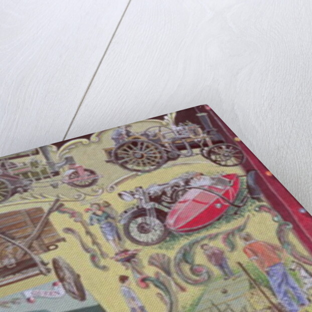 At the Vintage Show, 1993 by Huw S. Parsons